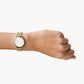 Skagen Signatur Lille Slim Gold-Tone Steel Mesh Watch W12662