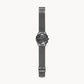Skagen Holst Chronograph Charcoal Steel Mesh Watch W12670