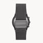 Skagen Melbye Chronograph Charcoal Stainless Steel Mesh Watch W12674