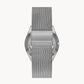 Skagen Grenen Solar-Powered Charcoal Stainless Steel Mesh Watch W12681