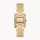 Michael Kors Emery Three-Hand Gold-Tone Stainless Steel Watch W12696
