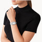 Michael Kors Emery Three-Hand Stainless Steel Watch W12698