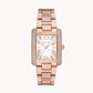 Michael Kors Emery Three-Hand Rose Gold-Tone Stainless Steel Watch W12700