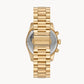 Michael Kors Lexington Chronograph Gold-Tone Stainless Steel Watch W12704