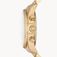Michael Kors Lexington Chronograph Gold-Tone Stainless Steel Watch W12704