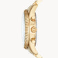 Michael Kors Lexington Chronograph Gold-Tone Stainless Steel Watch W12715