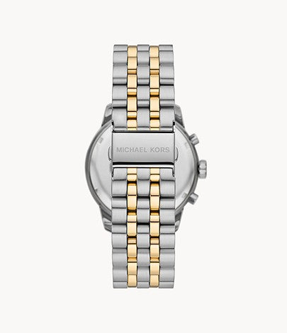 Michael Kors Chronograph Two-Tone Stainless Steel Watch W12724