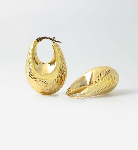 Gold Earring E13843