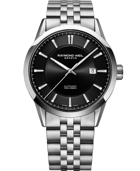 Freelancer Men's Automatic Black Dial Stainless Steel Bracelet Watch, 42mm 2731-ST-2000 | W10004