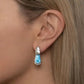 Calder Larimar Earrings ECALD00 | D06579