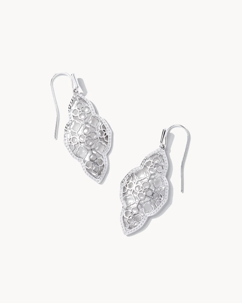 Abbie Drop Earrings in Silver | 9608800108