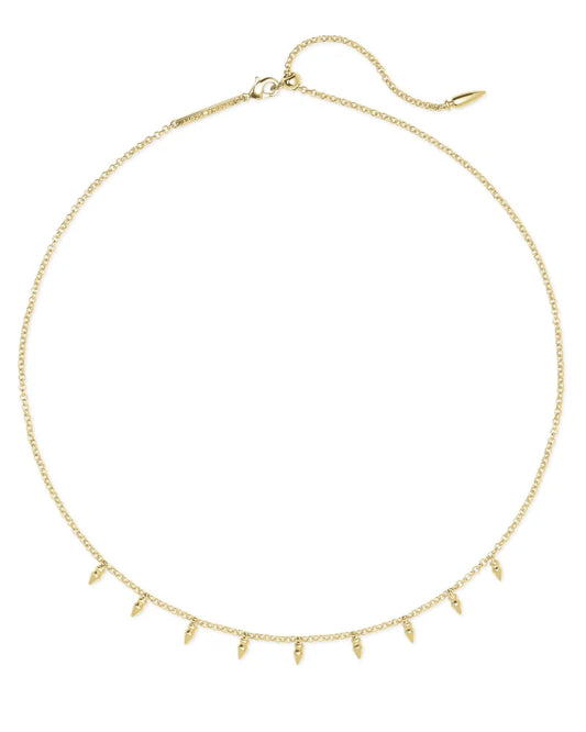 Addison Choker Necklace in Gold | 4217706311