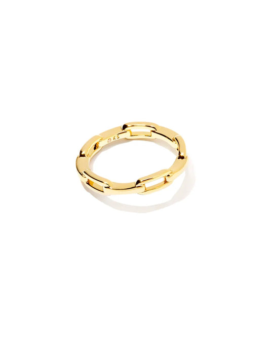 Andi Band Ring in Gold | 9608801662