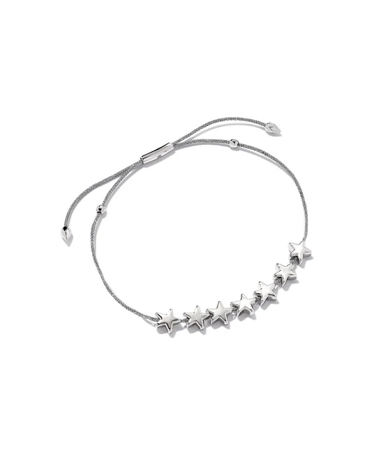 Sloane Star Friendship Bracelet in Silver | 9608801918