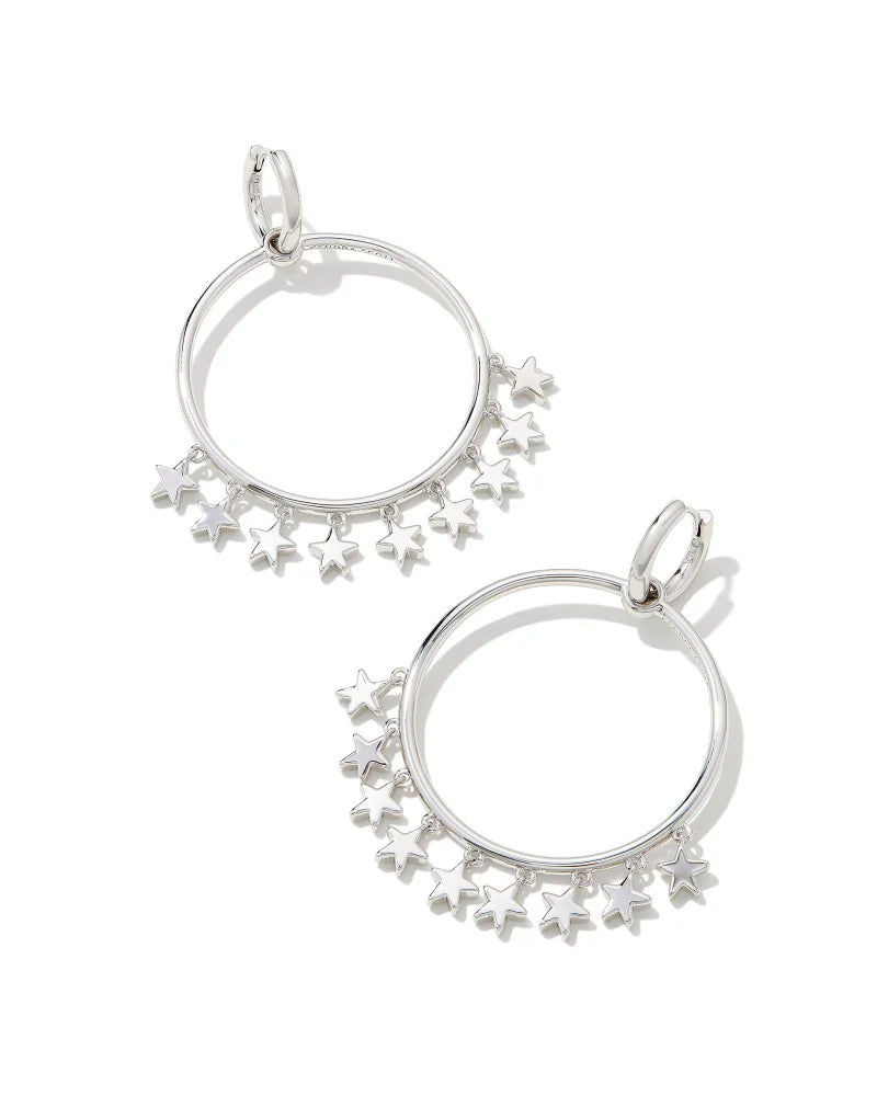 Sloane Star Open Frame Earrings | 9608801915