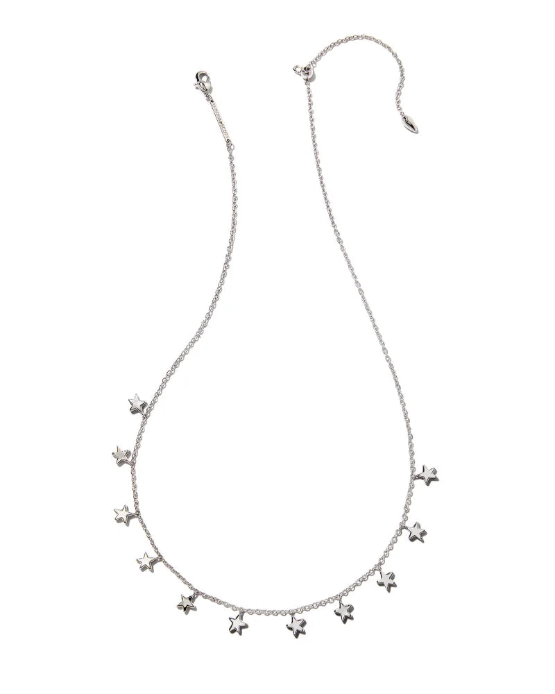 Sloane Star Strand Necklace in Silver | 9608801920