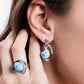 Mia Larimar Earrings EMIA001-00 | D07350
