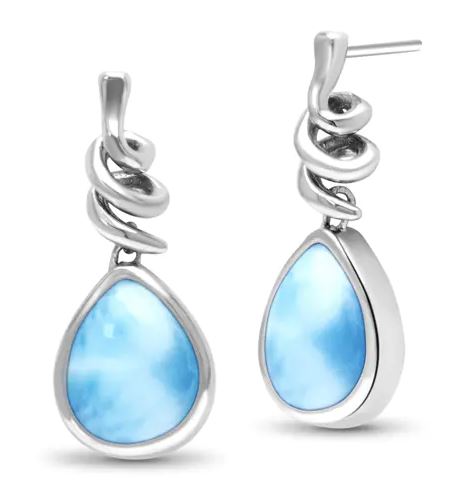 Muse Larimar Earrings EMUSE00-00 | D07356