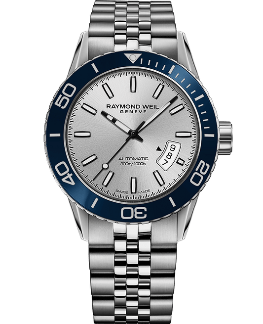 Freelancer Men's Steel Blue Diver Bracelet Watch, 2760-ST4-65001 | W09065